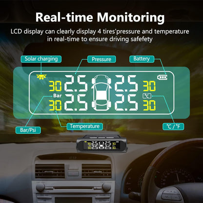 Accurate Car Tire Pressure Alert System