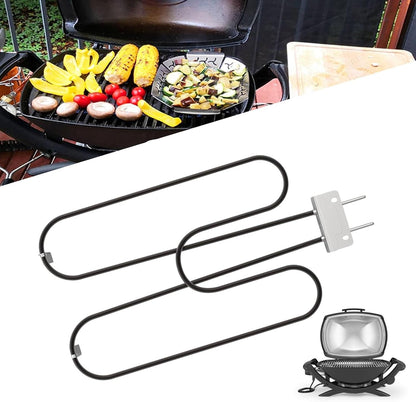 Powerful Electric BBQ Grill Heater 2200W Stainless Steel