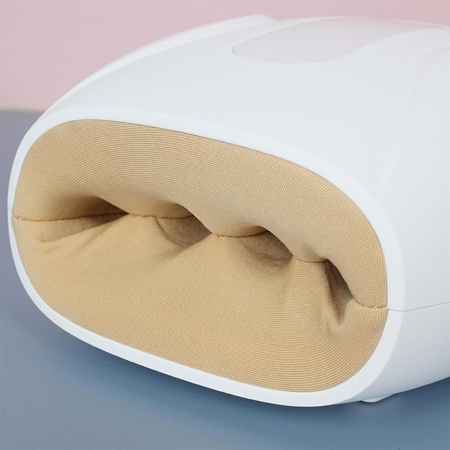 Compact Heating Therapy Hand Massager Device