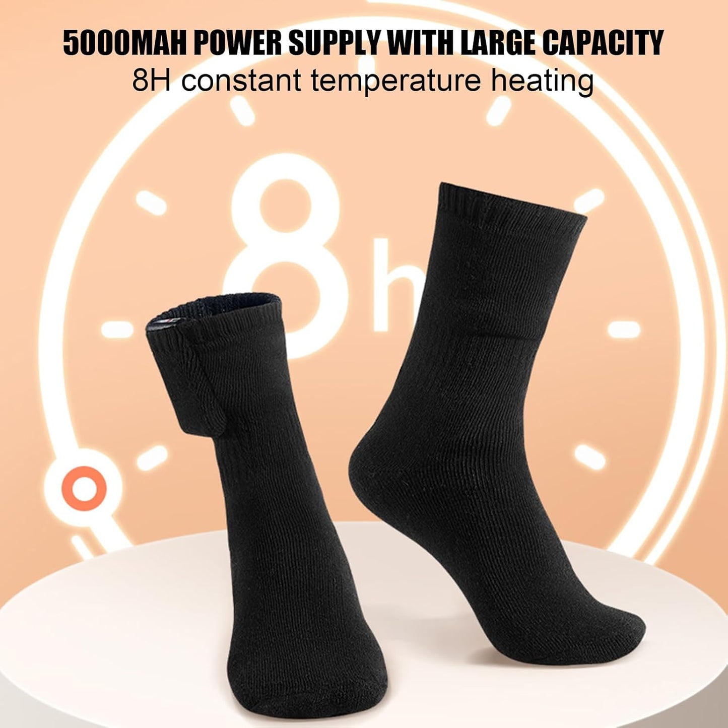 Warm Thermal Socks with USB Heating