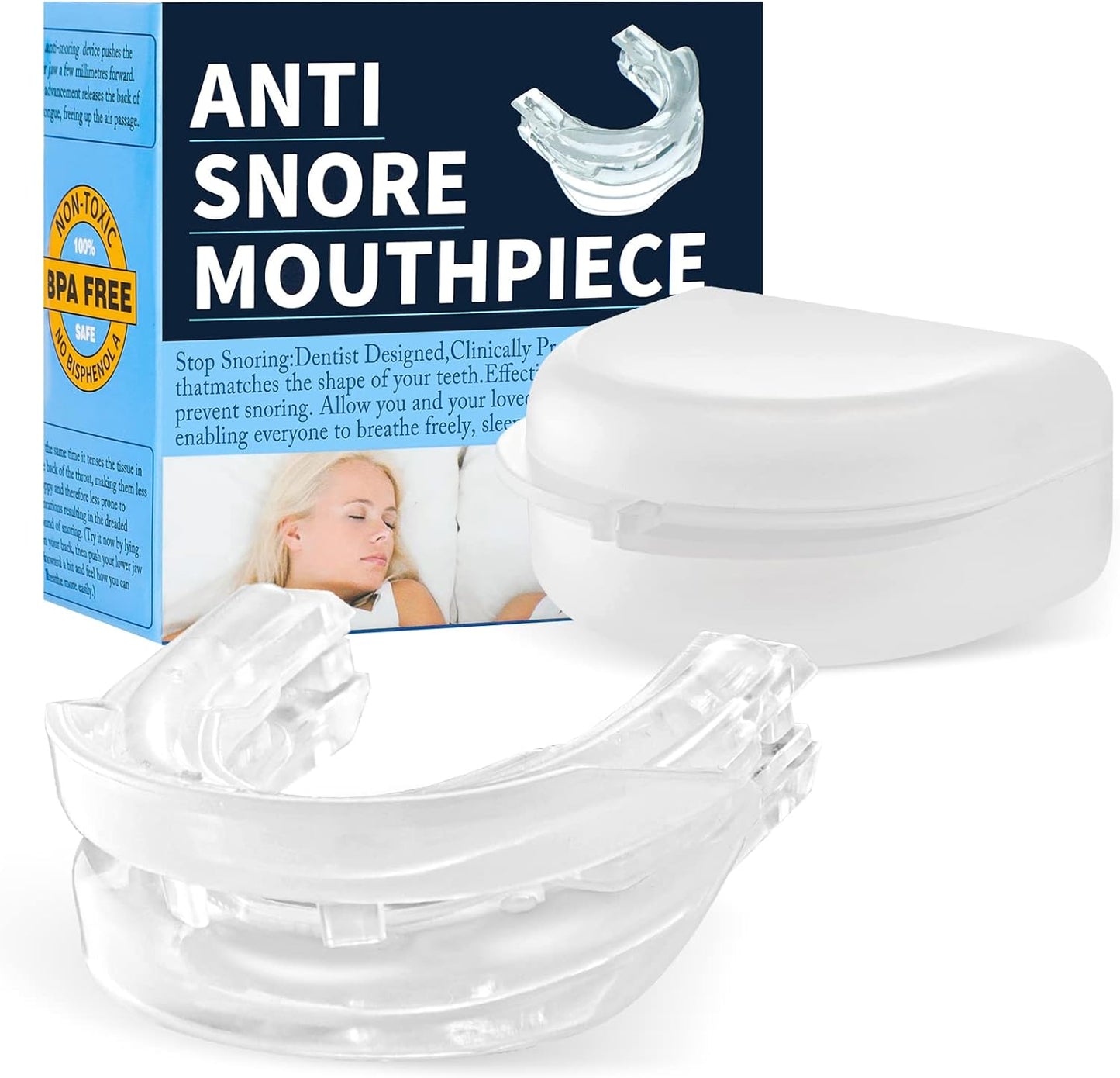 Snore Stopping Mouth Guard for Better Sleep - Pexav