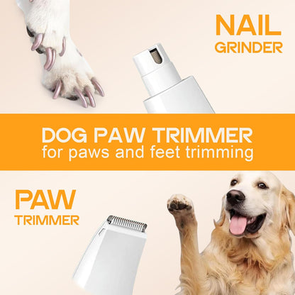 Portable Pet Grooming Kit with Nail Trimmer