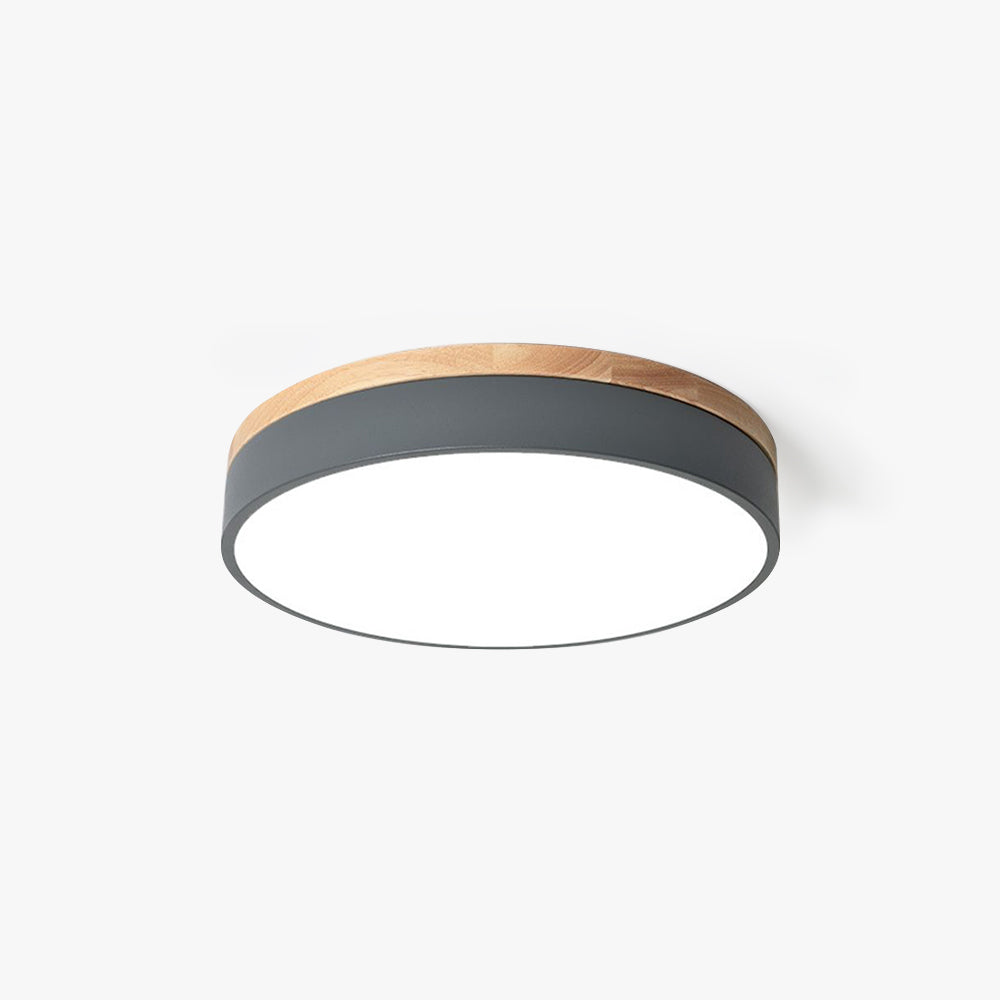 Bright Circular LED Ceiling Lamp Adjustable Light Fixture - Pexav