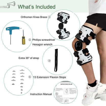 Supportive Hinged Knee Support