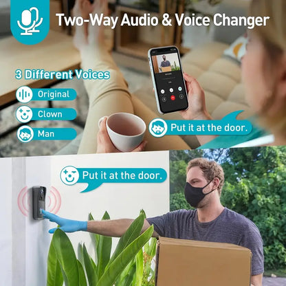 Smart Home Security Doorbell Camera
