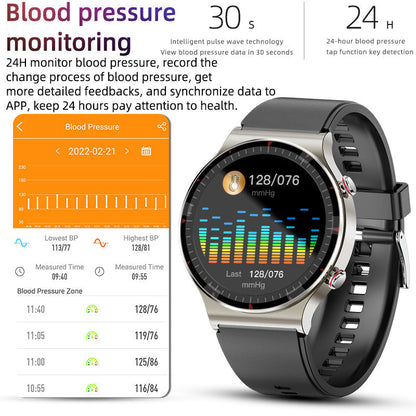 Advanced Fitness Tracker with ECG and Heart Rate Monitor