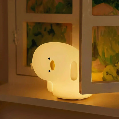 Fun Kids Nightlight - Colorful Soft Lamp with Rechargeable Battery