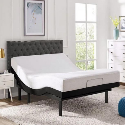 Comfortable Electric Adjustable Bed Frame with Remote Control