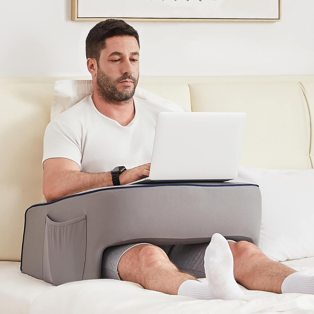 Comfortable Bed Laptop Tray Pillow Desk - Pexav