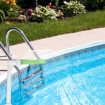 Colorful Pool Fountain with LED Night Light