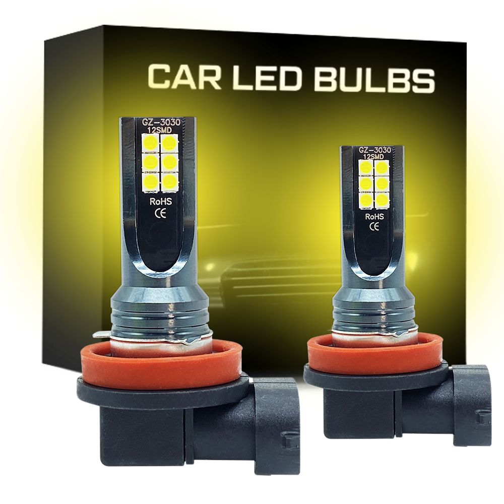 Super Bright LED Car Fog Lamps H8 H9 H11