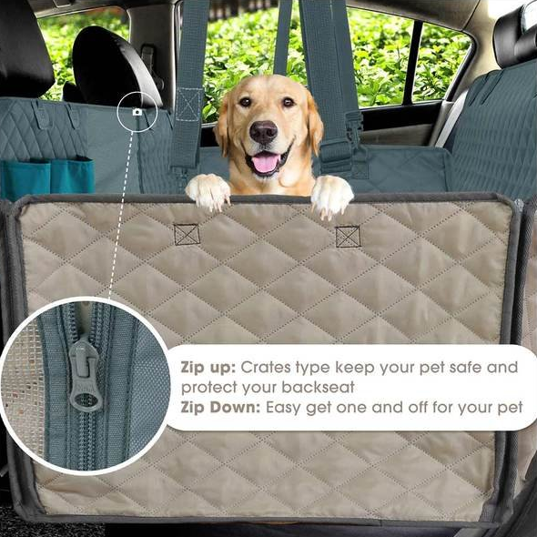 Durable Pet Car Seat Protector Waterproof Cover
