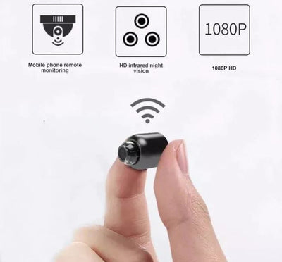 Compact 1080P HD WiFi Home Security Camera