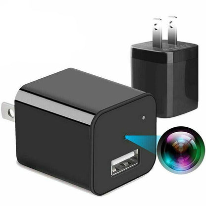 Compact 1080P Hidden Spy Camera Charger - Pexav