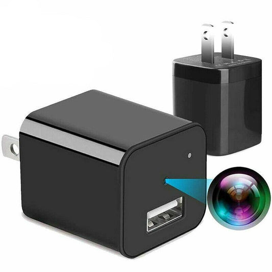 Compact 1080P Hidden Spy Camera Charger - Pexav