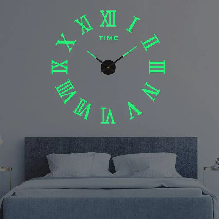 Quiet Classic Wall Clock Analog Home Decoration