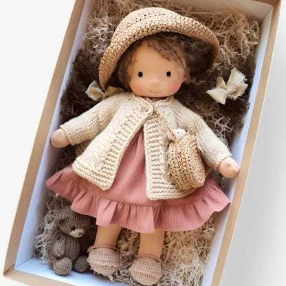 Artistic Handmade Doll for Creative Kids Play