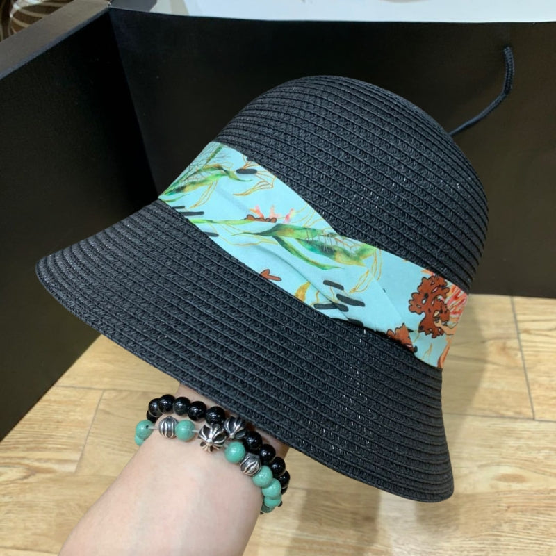 Women's Wide Brim Sun Hat with Bow