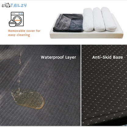 Comfortable Pet Sofa Bed with Removable Washable Cover
