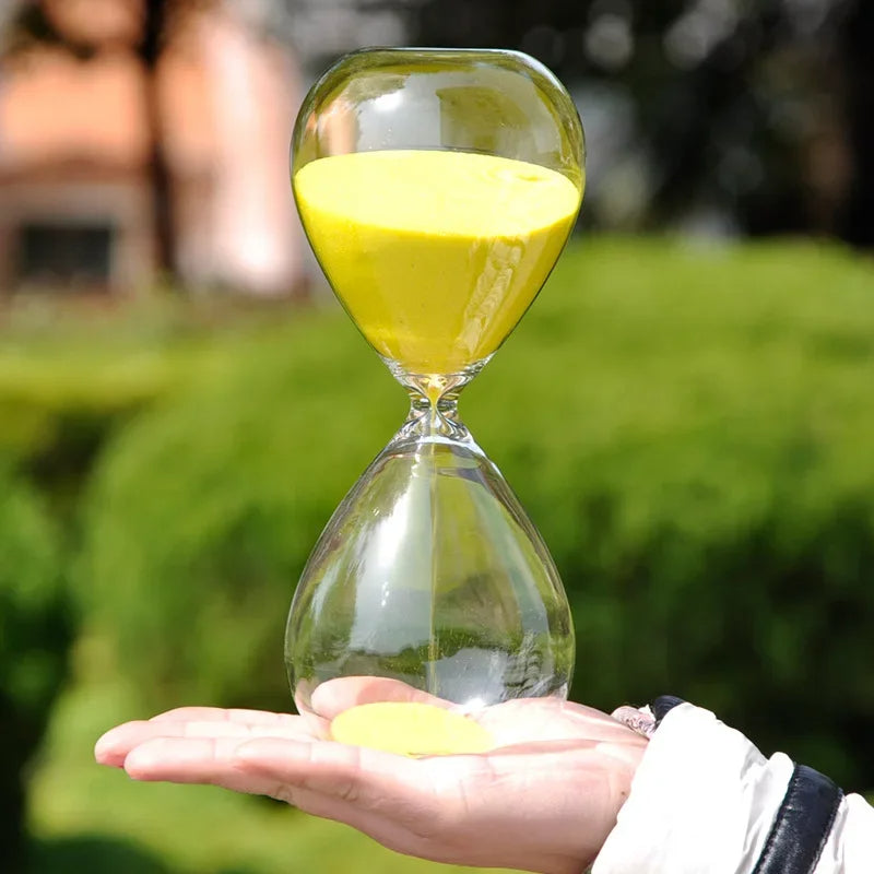 Vibrant Decorative Hourglass Timer for Home Office - Pexav