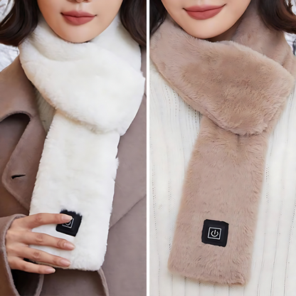 Warm Rechargeable Faux Fur Neck Scarf
