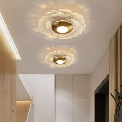 Stylish Patterned Wood Ceiling Lamp - Pexav