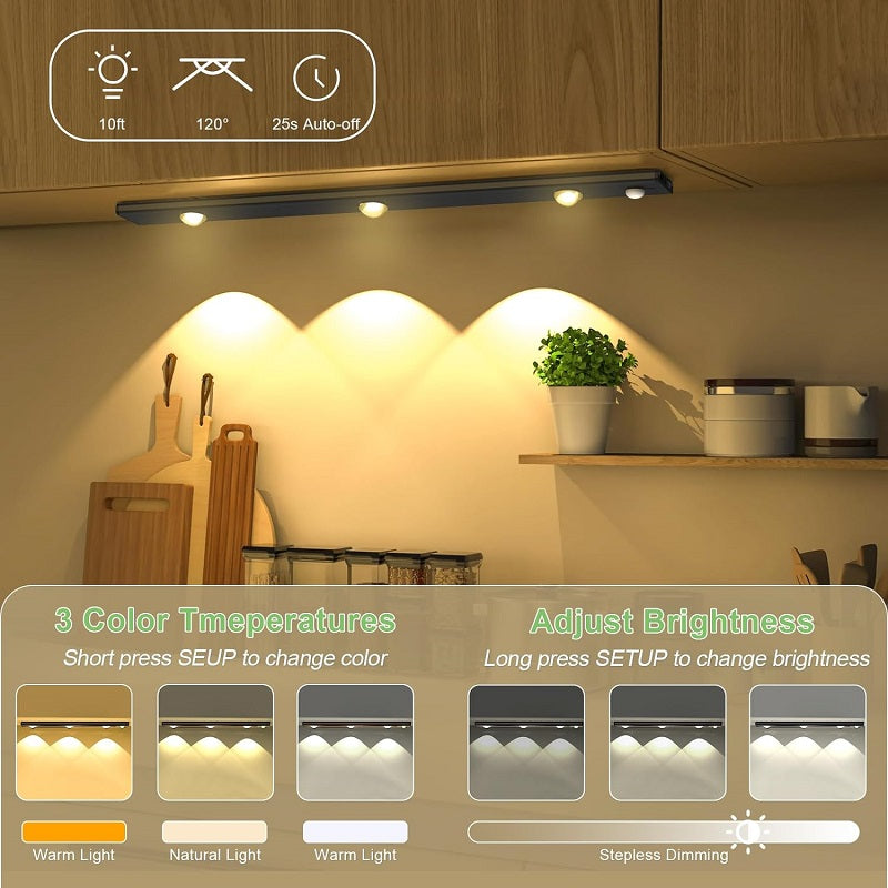 Bright Automatic Under Cabinet LED Lighting Strip