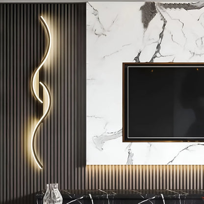 Contemporary Arc Wall Lamp