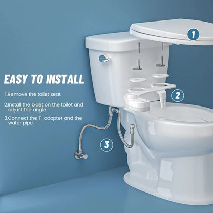 Self Cleaning Toilet Bidet Kit