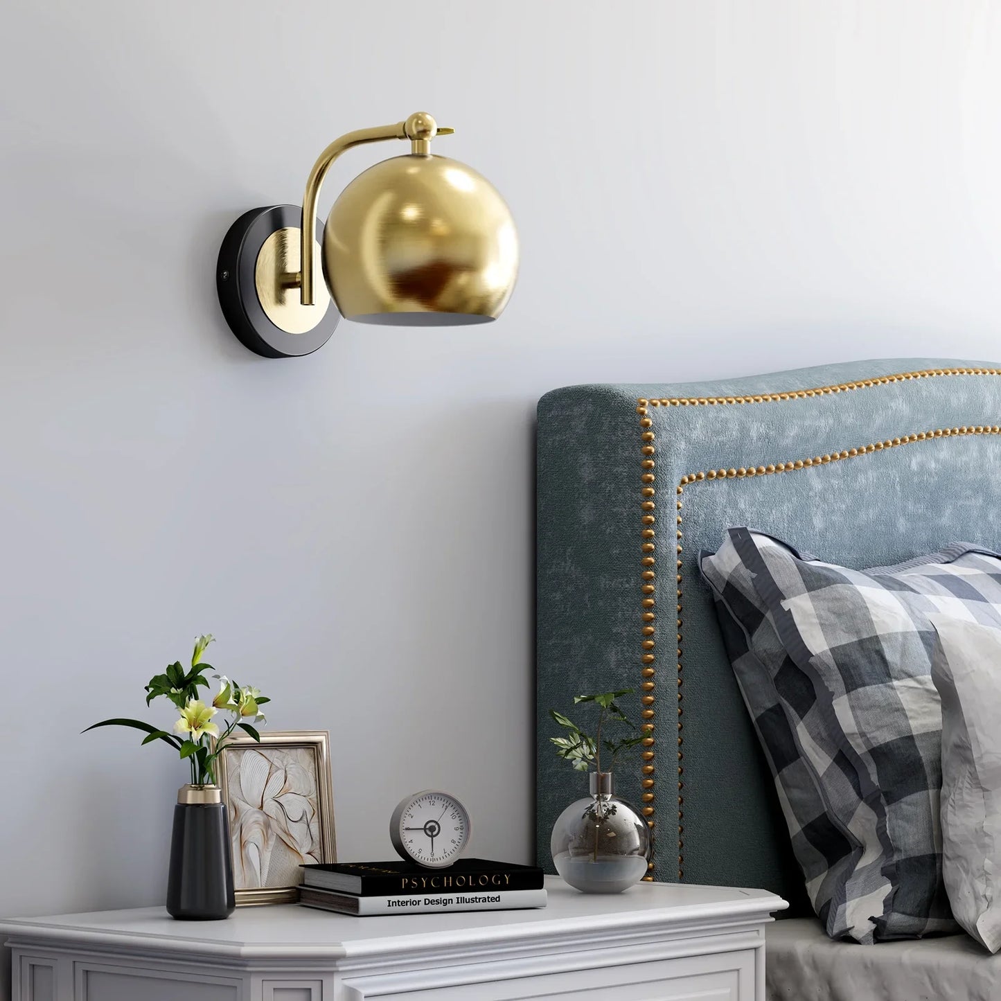 Smart LED Wall Sconce with Dimmable Color Changing Light - Pexav