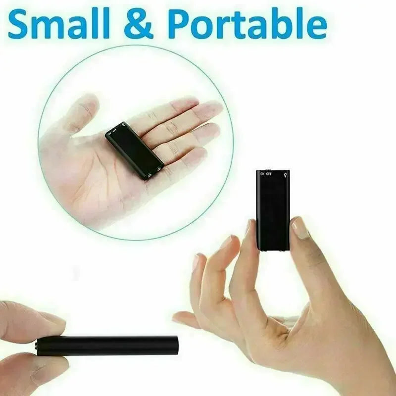 Small Handsfree Digital Recorder