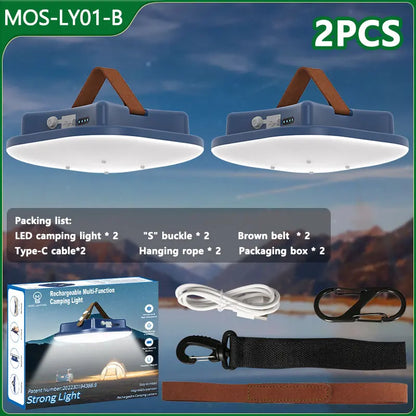 80W LED SOLAR-CHARGED CAMPING LAMP WITH MAGNET AND ZOOM FUNCTION-LY02S Solar energy-Nora Luxe