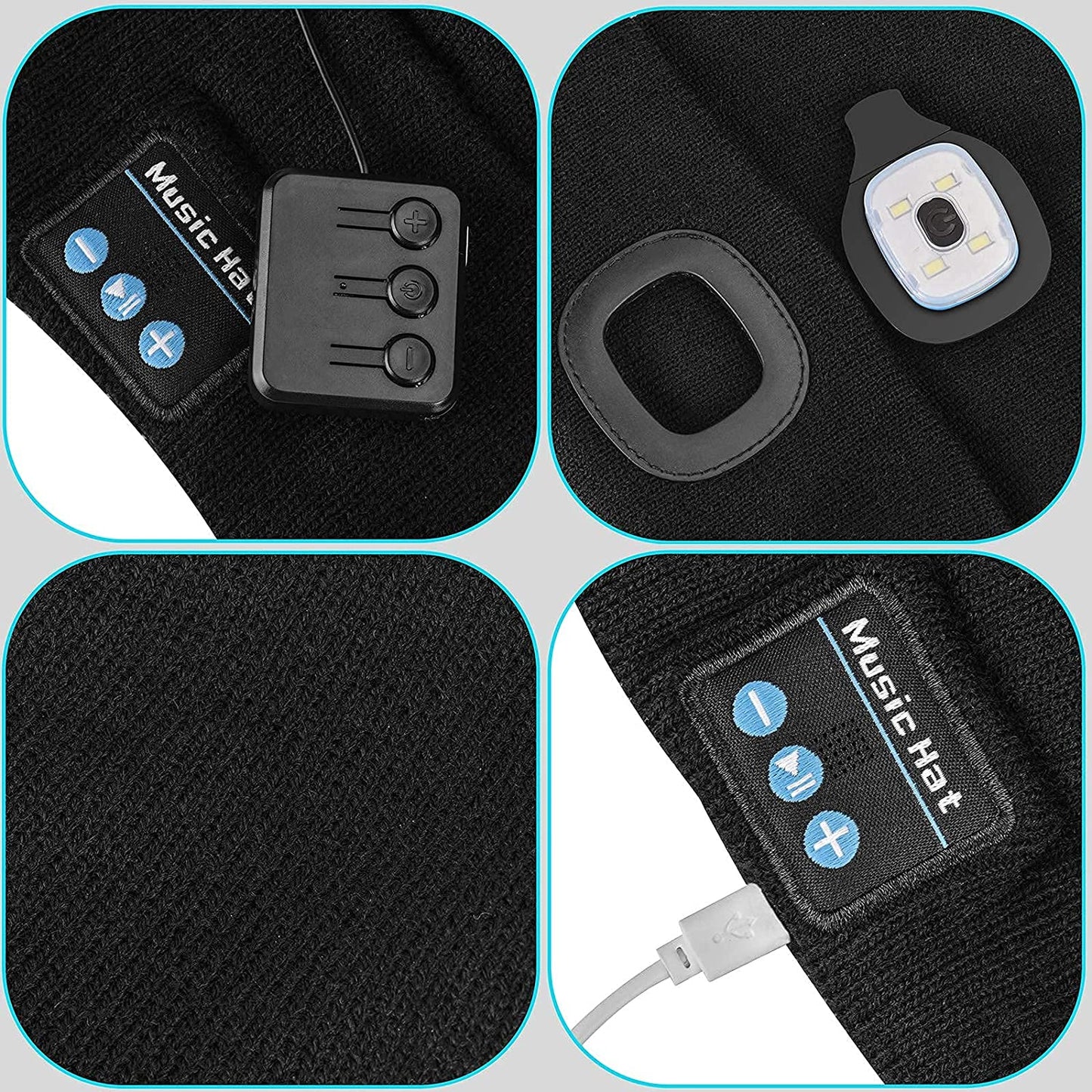 Wireless Knit Headphone Beanie