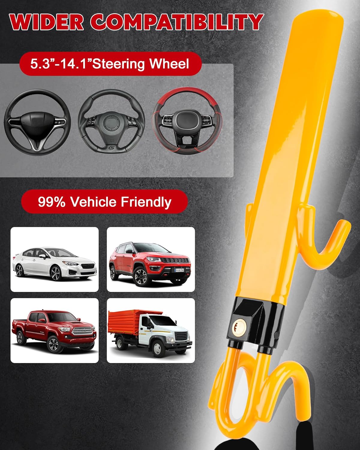 Anti Theft Car Wheel Lock