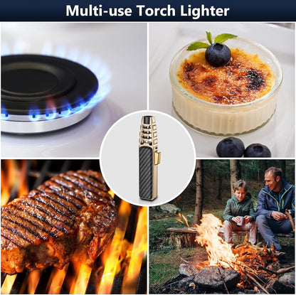 Advanced Dual Flame Lighter – Strong Plasma Torch