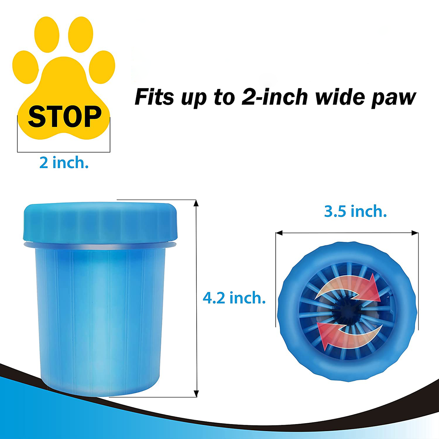 Best Dog Paw Cleaner And Brush Set