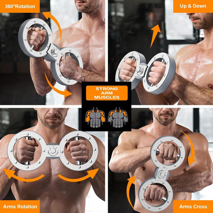 Compact Arm Trainer with 12LB Adjustable Resistance