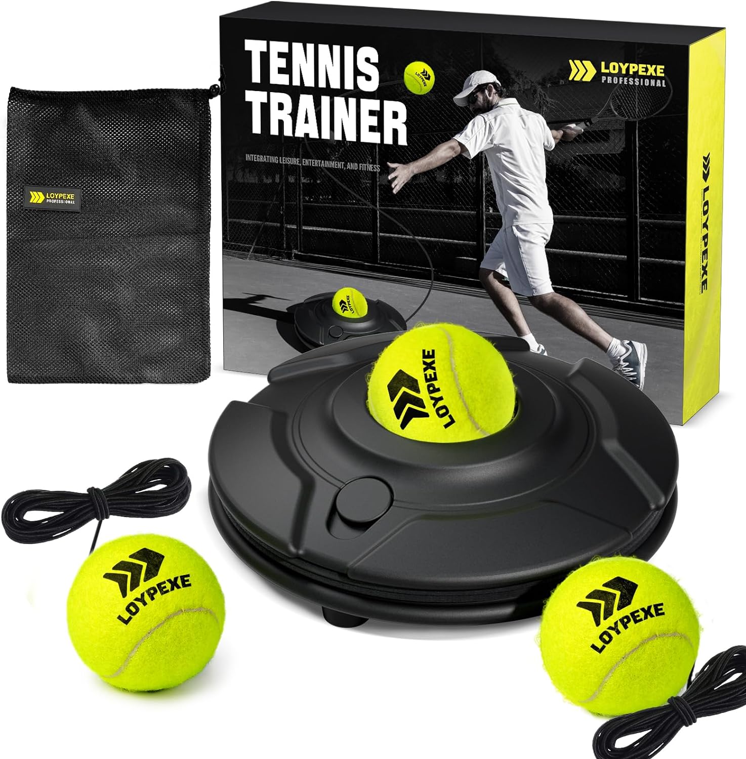 Bouncy Tennis Practice Ball - Pexav