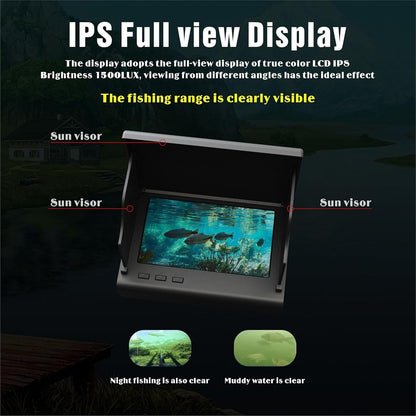 Compact Fish Finder Camera with 4.3 LCD Display