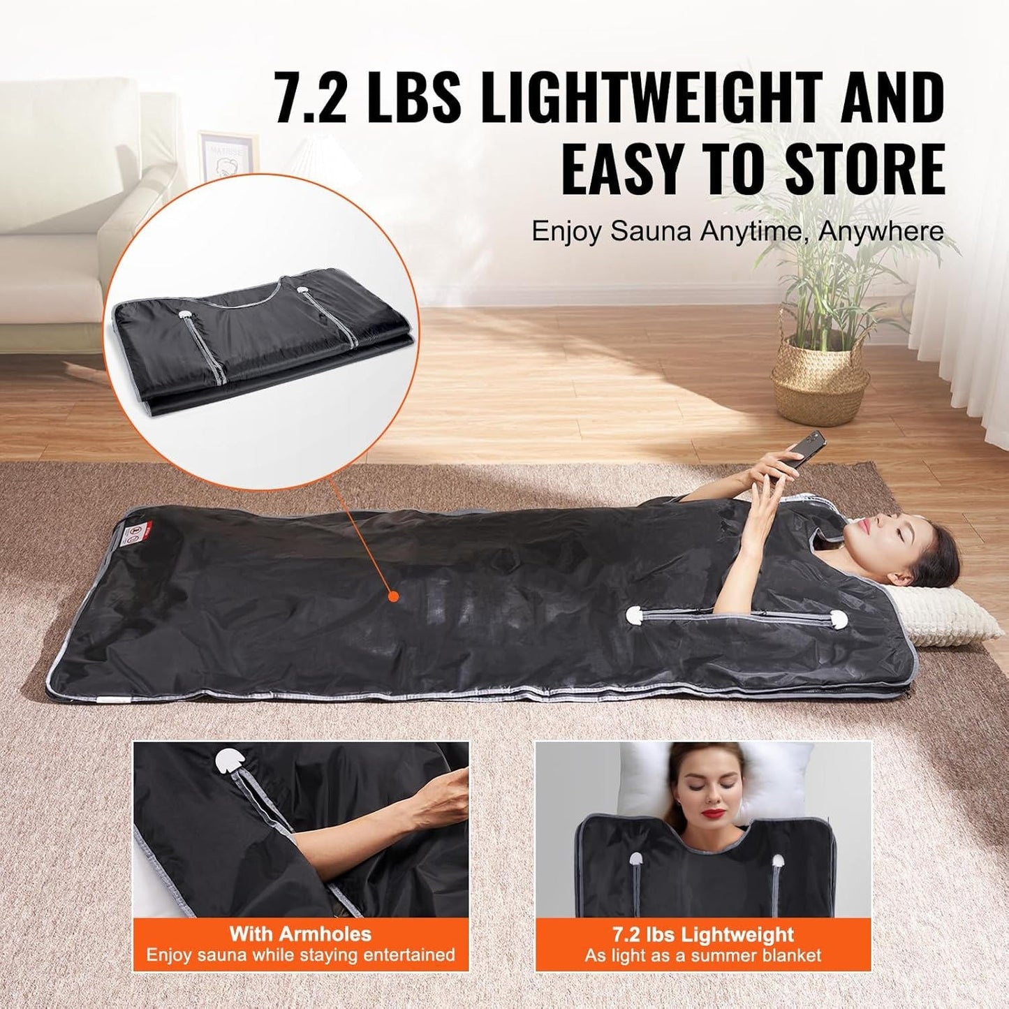 Warm Therapeutic Heat Sauna Blanket