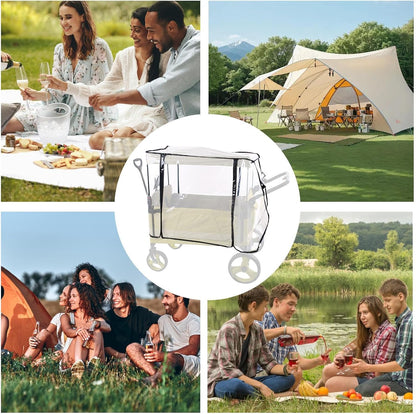 Waterproof Stroller Canopy – Durable Shield for Double & Quad Strollers