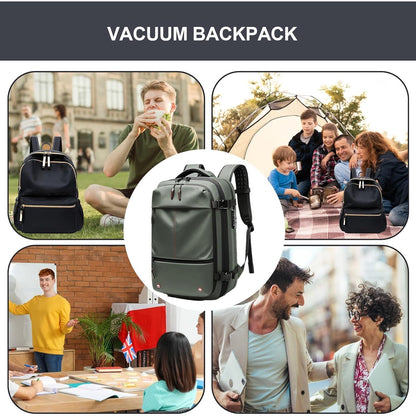 Waterproof Expandable 60L Travel Backpack with Laptop Sleeve