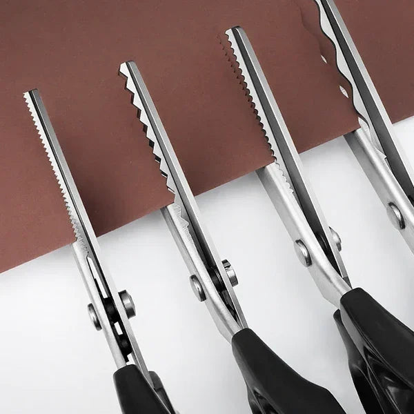 Sharp Zigzag Scissors for Fabric Cutting