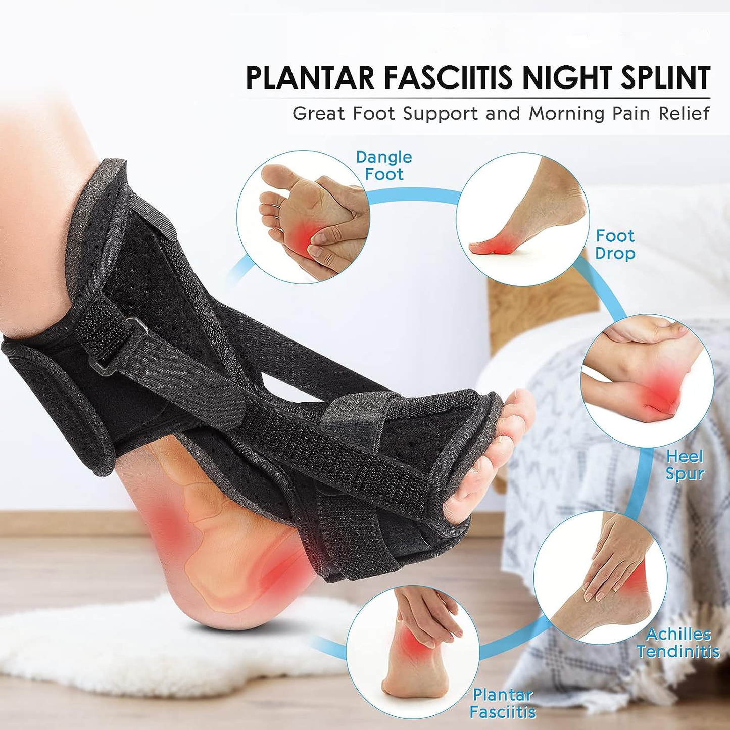 Comfortable Heel Support Brace