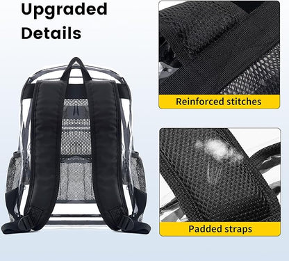 Tough Transparent School Backpack
