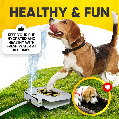 Automatic Paw Activated Pet Water Fountain Sprinkler