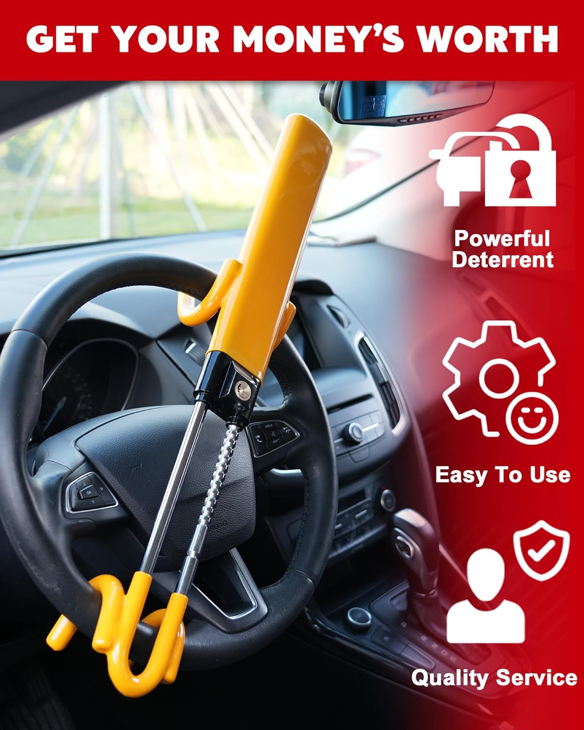 Anti Theft Car Wheel Lock