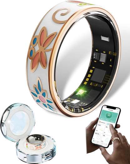 Stylish Health Monitoring Smart Ring