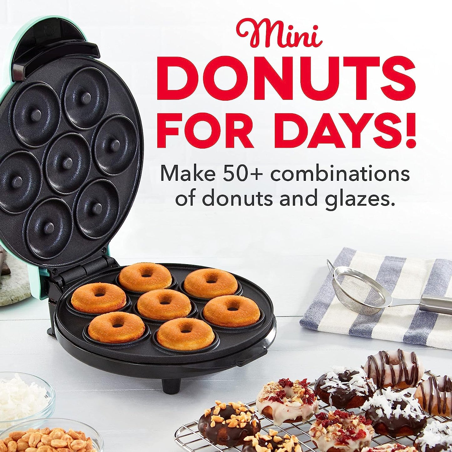 Compact Automatic Donut Making Kit