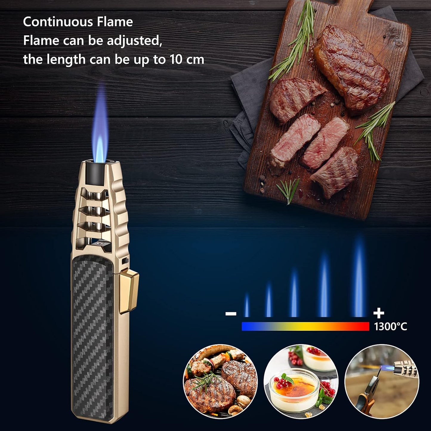 Advanced Dual Flame Lighter – Strong Plasma Torch